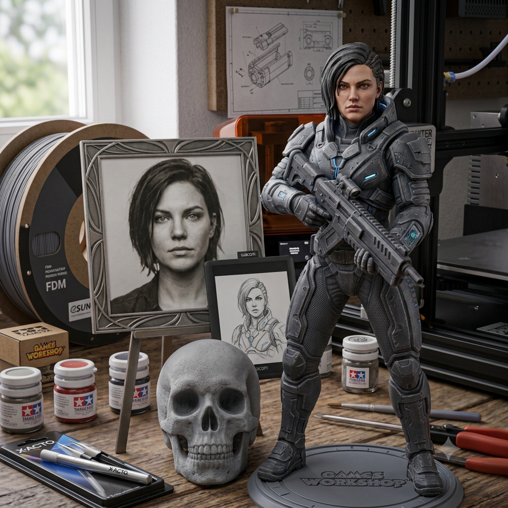 3D Action figure from Image