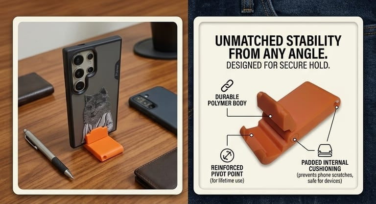 Keychain Mobile stand mini