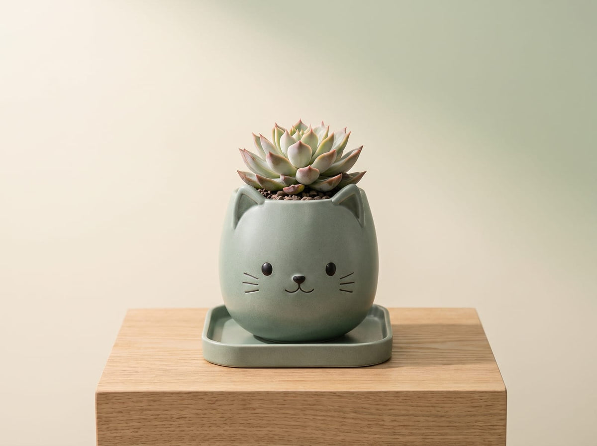 Cat _ Pancha Pot Mini planter indoor & Outdoor